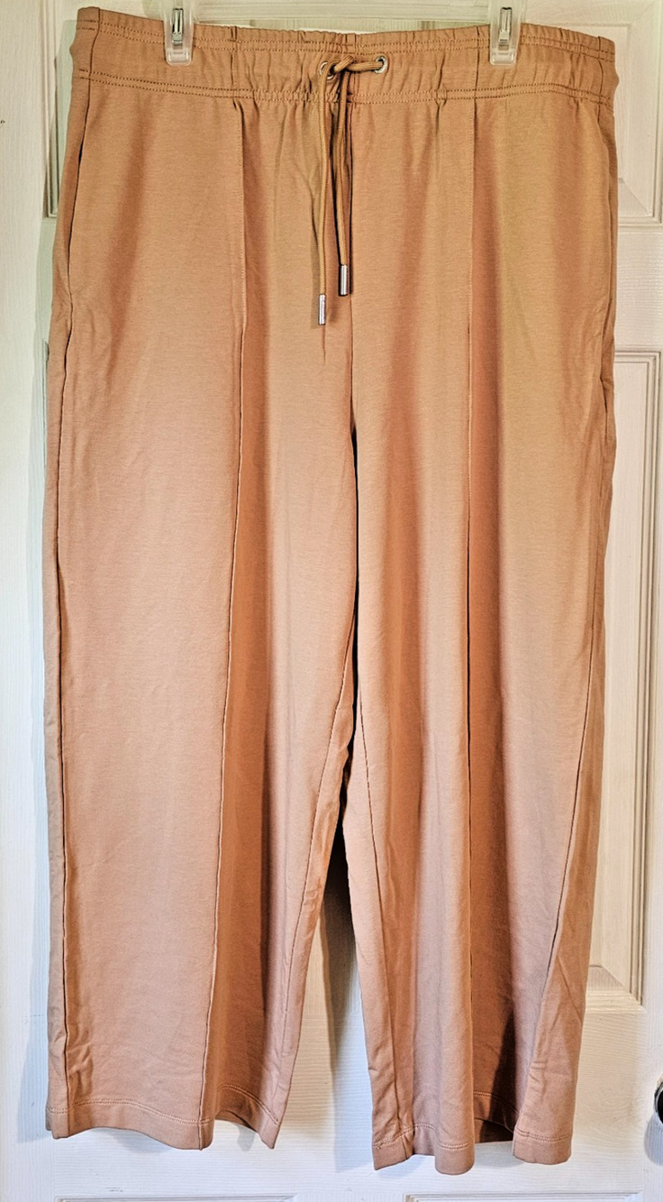 Juicy Couture Women’s XL Beachwood Wide Leg Pull-On Pants NWT Drawstring $99
